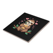 Cute Sloth Boba Bubble Milk Tea Kawaii Women Girls Fliese (Seite)