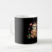 Cute Sloth Boba Bubble Milk Tea Kawaii Women Girls Kaffeetasse (Vorderseite Links)