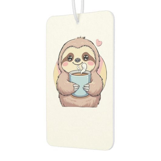 Cute Sloth Coffee Lover Shirt � Funny Fueled by Co Autolufterfrischer (Links)