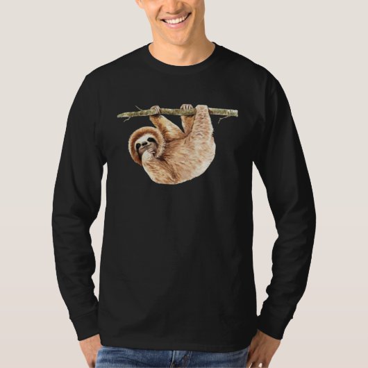 Cute Sloth Cute Sloth  Sweet Dreams T-Shirt (Vorderseite)