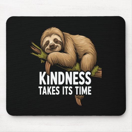 Cute Sloth Design For Sloth Lover And Sloth Comfor Mousepad (Vorne)