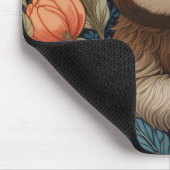 Cute Sloth Elegant Floral William Morris Inspired Mousepad (Ecke)