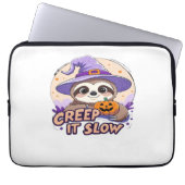 Cute Sloth Halloween Shirt � Funny Creep It Slow W Laptopschutzhülle (Vorderseite)