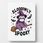 Cute Sloth Happy Halloween (2) Fotoplatte (Vorderseite)
