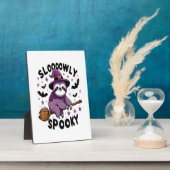 Cute Sloth Happy Halloween (2) Fotoplatte (Seite)