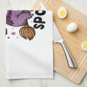 Cute Sloth Happy Halloween (2) Geschirrtuch (Viertel Falte)