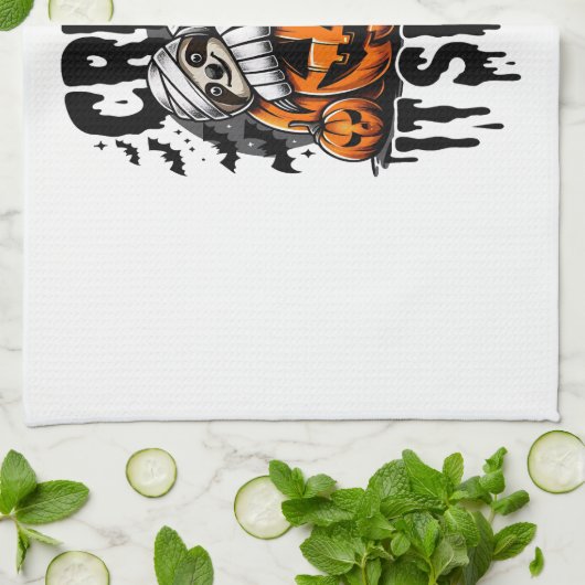 Cute Sloth Happy Halloween Geschirrtuch (Gefaltet)