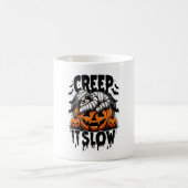 Cute Sloth Happy Halloween Kaffeetasse (Mittel)