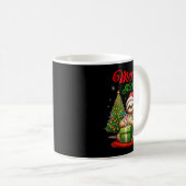Cute Sloth Santa Christmas Merry Slothmas Slo Ho H Kaffeetasse (VorderseiteRechts)