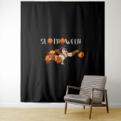 Cute sloth Slothoween Halloween Anzug Wandteppich (Beispiel)