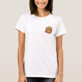 Cute Smart Cookie Illustration T-Shirt (Vorderseite)