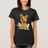 Cute Smiling Chihuahua Dog T-Shirt (Vorderseite)