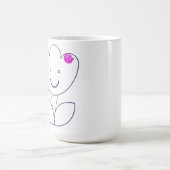 cute smiling flower verwandlungstasse (Zentrum)