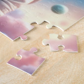 Cute Smiling Puppy Astronaut Jigsaw Puzzle (Seite)