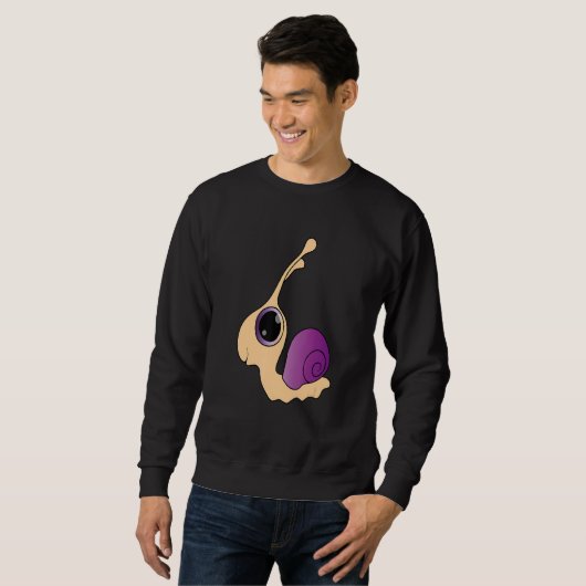 Cute Snail I Just Really Like Snails, Ok Funny Sna Sweatshirt (Vorne ganz)