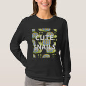 Cute snails Nr 1 T-Shirt (Vorderseite)