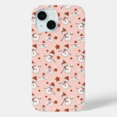 Cute Snowman Christmas Phone Case (Rückseite)