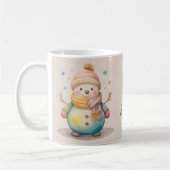 Cute Snowman Let It Snow Kaffeetasse (Links)