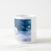 Cute Snowman Winter / Christmas Mug Kaffeetasse (Mittel)