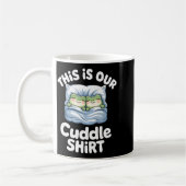 Cute Snuggly Frog Lovers This Is Our Cuddle  Kaffeetasse (Links)