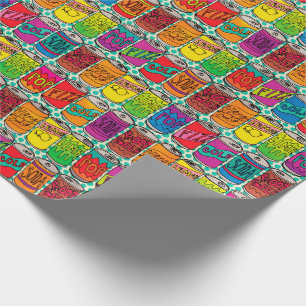 Cute Soda Pop Cans Geschenkpapier