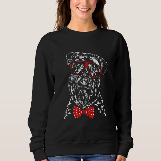 Cute Soft Coated Wheaten Terrier mom dog Sweatshirt (Vorderseite)