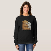 Cute soft Toy hug for Teddy Bear and stuffed Anima Sweatshirt (Vorne ganz)