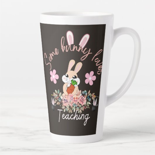 Cute some bunny loves teaching mug milchtasse (Rechts)