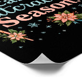 Cute Sorry Cant Nutcracker Season Costume, Christm Poster (Ecke)
