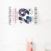 Cute Space 7th Birthday | Six & Seven Year Old  Banner (InSitu)