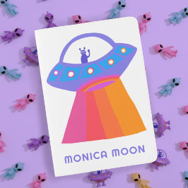 CUTE Space Aliens Martians UFO PERSONALIZED Passhülle