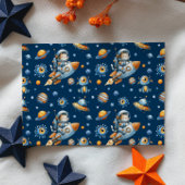 Cute Space Astronaut Cat Blast Off 1st Birthday Einladung