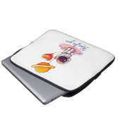 Cute Space Love Illustration Laptopschutzhülle (Vorne Knopf)