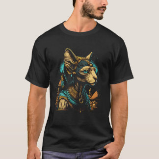 Cute Sphynx Cat  Egyptian Pharaoh Sphynx Cat Owner T-Shirt