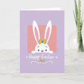 Cute Spring Creature Peek Card Karte (Vorderseite)