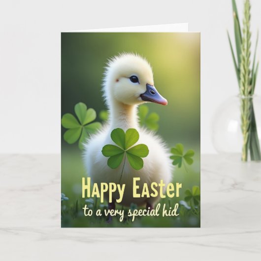 Cute Spring Hatchling Photo Card Karte (Vorderseite)