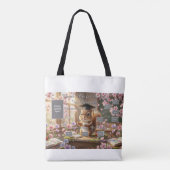 Cute Squirrel Dog Mom Tote Bag Tasche (Rückseite)