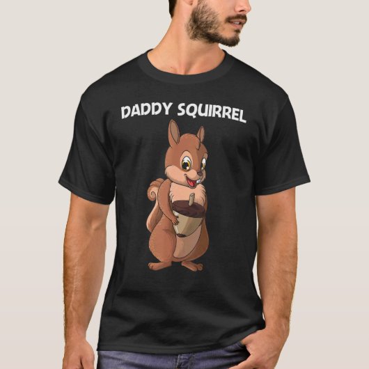 Cute Squirrel For Men Boys Squirrel Forest Anima T-Shirt (Vorderseite)