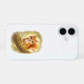 Cute Squirrel iPhone 16 Case Kawaii Forest Hülle (Rückseite (Horizontal))