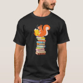 Cute Squirrel Reading Men s Women s Tops Book Love (Vorderseite)