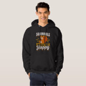 Cute Squirrel Rodent  Spuirrels Make Me Happy Hoodie (Vorne ganz)