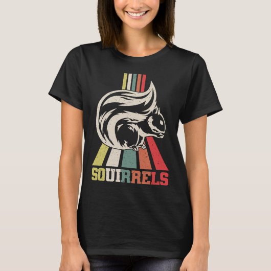 Cute Squirrel Rodent Squirrels 1 T-Shirt (Vorderseite)
