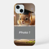 Cute Squirrel Teacher Appreciation iPhone Case 15 Hülle (Rückseite)