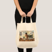Cute Squirrel Teacher Retirement Tote Bag 2026 Tragetasche (Vorderseite (Produkt))