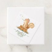 Cute Squirrel wildlife baby hello party Geschenkanhänger (Beispiel)