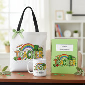 Cute St. Patrick’s Day Gift Lucky to Teach Teacher Tasche