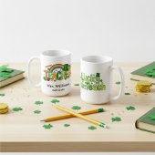 Cute St. Patrick’s Day Lucky to Teach Teacher Gift Kaffeetasse