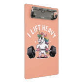 Cute Stacked Kawaii Cats – “Wow!! Hi” Mini Klemmbrett (Schrägansicht)