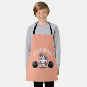 Cute Stacked Kawaii Cats – “Wow!! Hi” Schürze (Getragen)