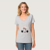 Cute Stacked Kawaii Cats – “Wow!! Hi” T-Shirt (Vorderseite Vollansicht)